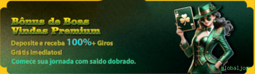 Bônus boas-vindas globaljogo R$100